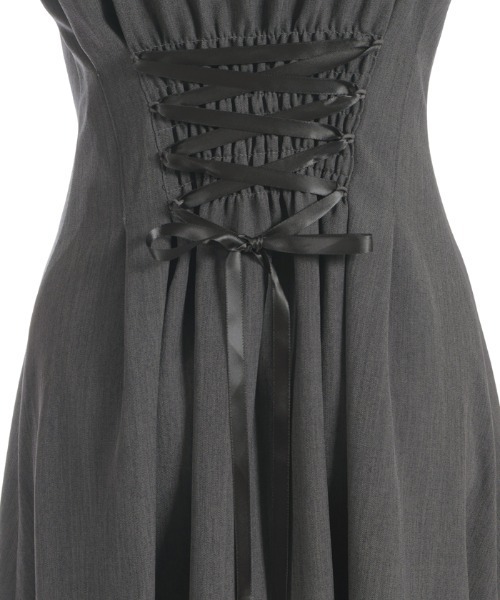 ショルダーリボンワンピース（ワンピース）｜axes femme（アクシーズ
