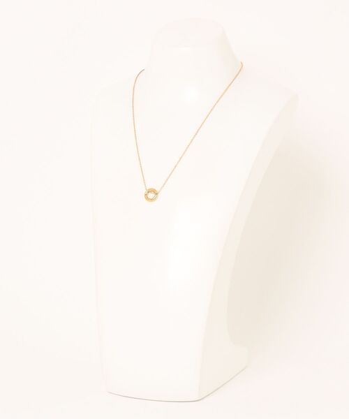 TUWAKRIM(トゥワクリム)の「【TUWAKRIM】サークルモチーフネックレス(ネックレス・レディース・ゴールド・MEDIUM)」の8枚目の写真
