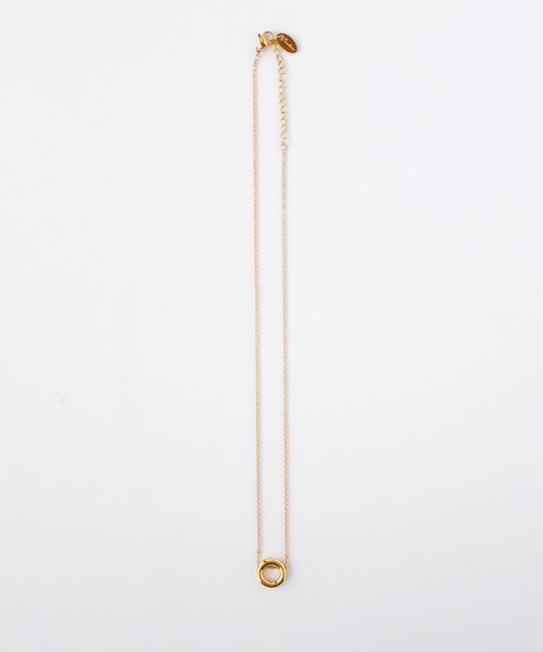 TUWAKRIM(トゥワクリム)の「【TUWAKRIM】サークルモチーフネックレス(ネックレス・レディース・ゴールド・MEDIUM)」の4枚目の写真