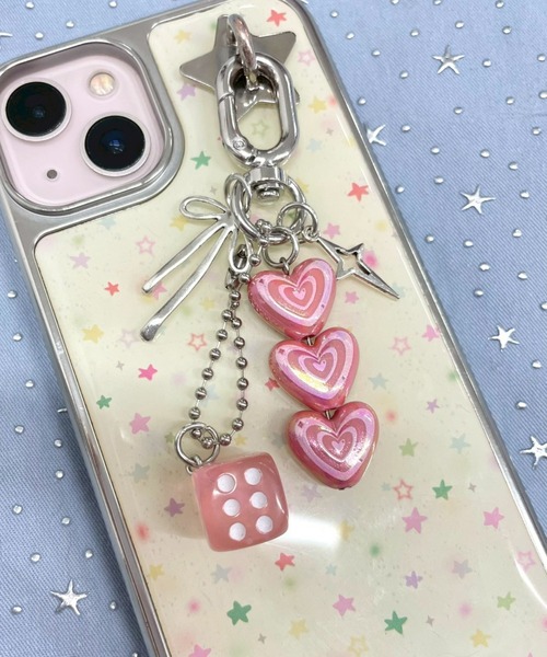 WEGO/ハートダイスセットキーホルダー（キーホルダー）｜WEGO