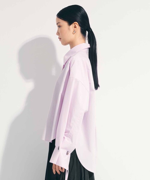 STUDIOUS/ステュディオス】2way Cuffs Over Shirt/オーバー