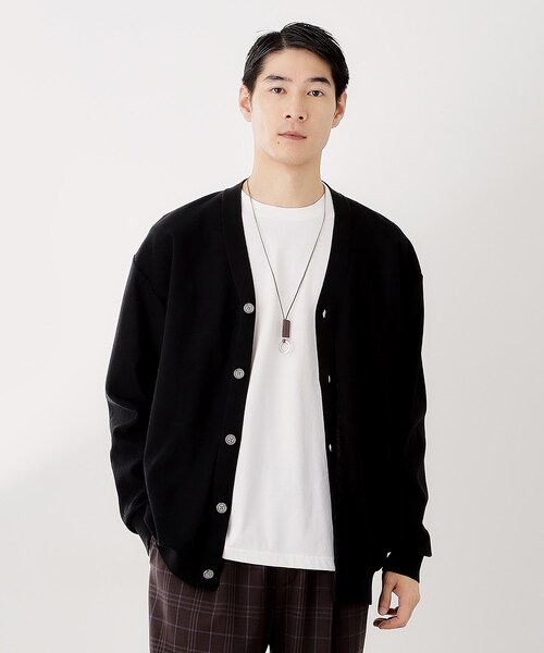 セール】【季節の変わり目に活躍】ニットカーディガン 選べる2デザイン