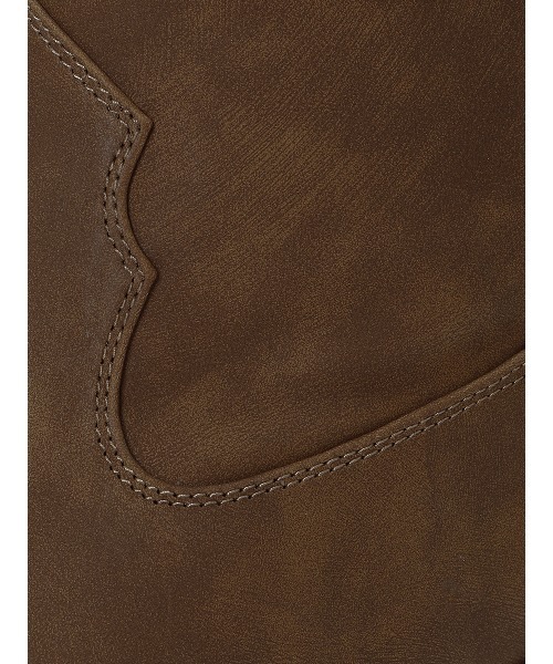 EIMY ISTOIRE（エイミーイストワール）の「ポインテッドウエスタンブーツ（ブーツ・レディース・ブラウン/ベージュ・M/S/L）」の6枚目の写真