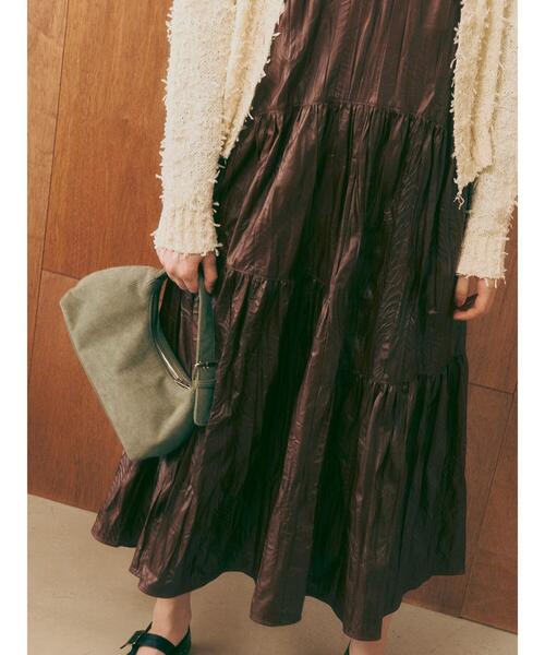 Te chichi TERRASSE（テチチテラス）の「アソートワンハンドルバッグ《2025autumn catalog item》（ハンドバッグ・レディース・ネイビー/カーキ/チャコールグレー・F）」の4枚目の写真