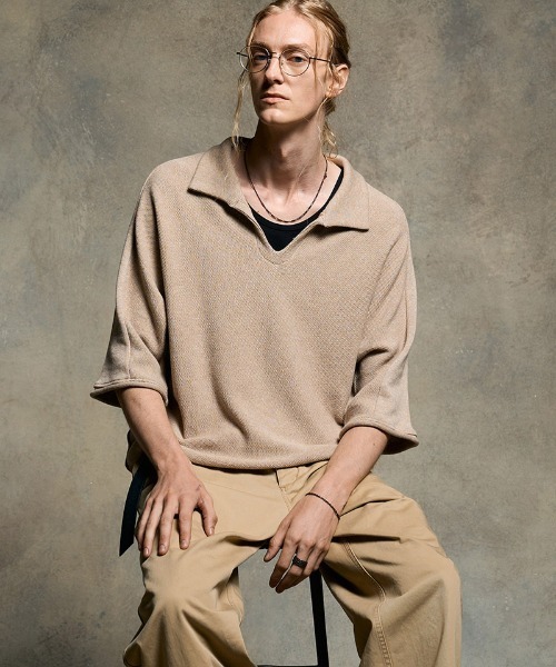 wjk（ダヴルジェイケイ）の「ab1798- IVXLCDM ×wjk  slim chain bracelet チェーンブレスレット(908 iv02h)（ブレスレット・メンズ・ブラック・FREE）」の5枚目の写真