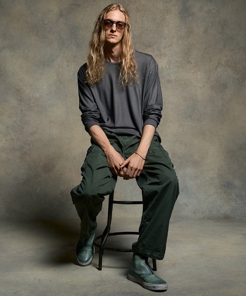 wjk（ダヴルジェイケイ）の「ab1798- IVXLCDM ×wjk  slim chain bracelet チェーンブレスレット(908 iv02h)（ブレスレット・メンズ・ブラック・FREE）」の8枚目の写真