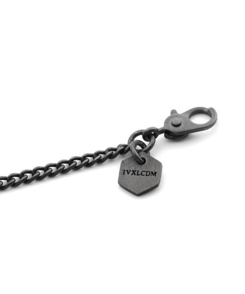wjk（ダヴルジェイケイ）の「ab1798- IVXLCDM ×wjk  slim chain bracelet チェーンブレスレット(908 iv02h)（ブレスレット・メンズ・ブラック・FREE）」の11枚目の写真