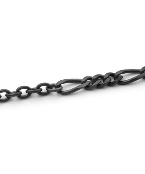 wjk（ダヴルジェイケイ）の「ab1798- IVXLCDM ×wjk  slim chain bracelet チェーンブレスレット(908 iv02h)（ブレスレット・メンズ・ブラック・FREE）」の13枚目の写真