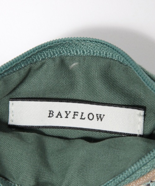 BAYFLOW(ベイフロー)の「BFビーズフラットポーチ(ポーチ・レディース・グレー/ブルー/ブラック・0)」の13枚目の写真