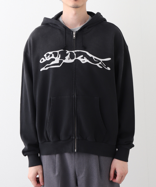 F-LAGSTUF-F / フラグスタフ ZIP HOODIE(xblur)（パーカー）｜F