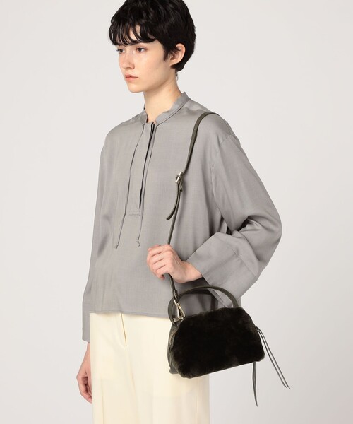 セール】RIPANI RONDINE S ムートンコンビ ショルダーバッグ