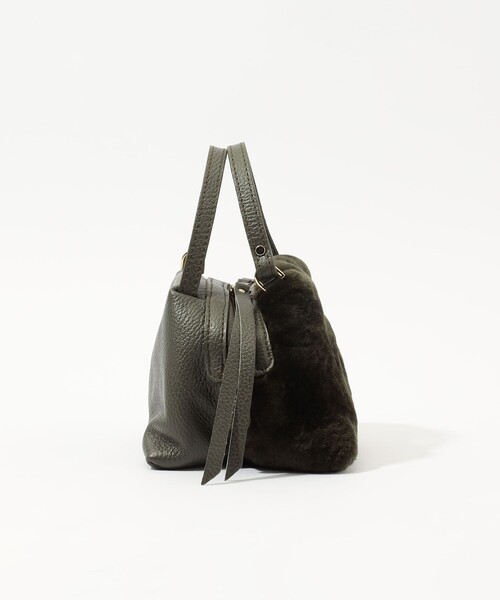 セール】RIPANI RONDINE S ムートンコンビ ショルダーバッグ