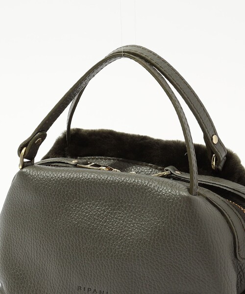 セール】RIPANI RONDINE S ムートンコンビ ショルダーバッグ