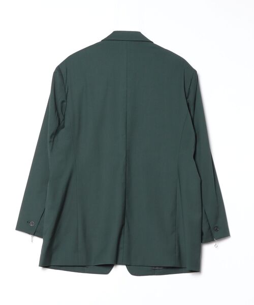 DANKE SCHON（ダンケシェーン）の「Dankeschon/ダンケシェーン/TR ZIP JACKET/テーラードジップジャケット（テーラードジャケット・レディース・モスグリーン・M）」の2枚目の写真