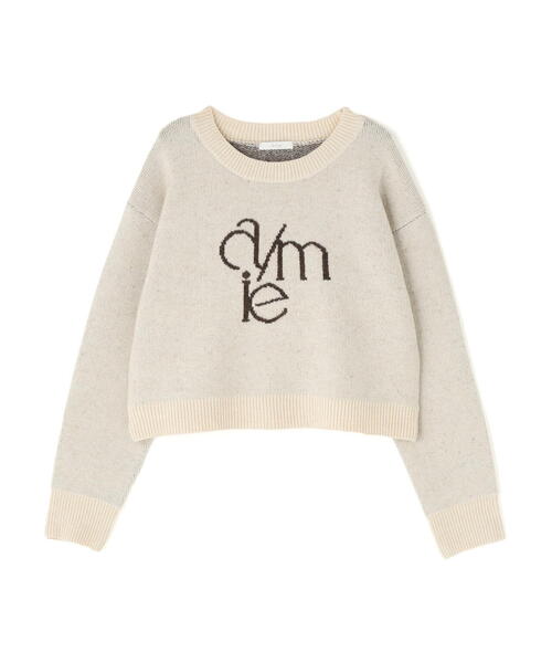 PROPORTION BODY DRESSING(プロポーションボディドレッシング)の「ロゴニット / 1215270107(ニット/セーター・レディース・オフホワイト/グレー系その他/ピンク・FREE)」の8枚目の写真