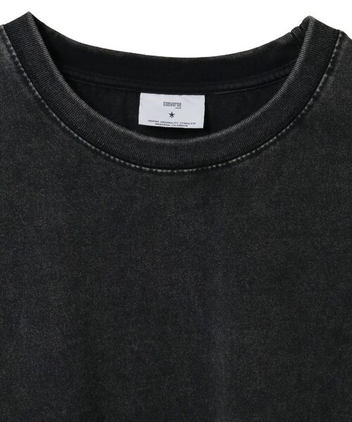 CONVERSE TOKYO（コンバーストウキョウ）の「CHEMICAL WASHED STAR★ PATCH TEE（Tシャツ/カットソー・レディース・スミクロ/パープル/ピンク・MEDIUM/SMALL）」の10枚目の写真