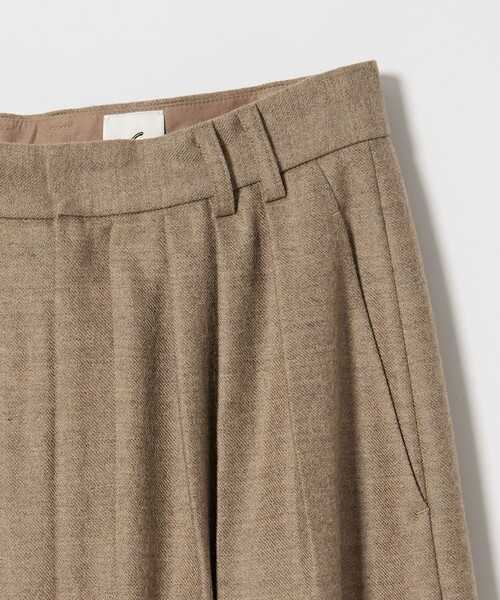 6(ROKU)＞ウール タック パンツ 25FW（その他パンツ）｜6（ロク）の