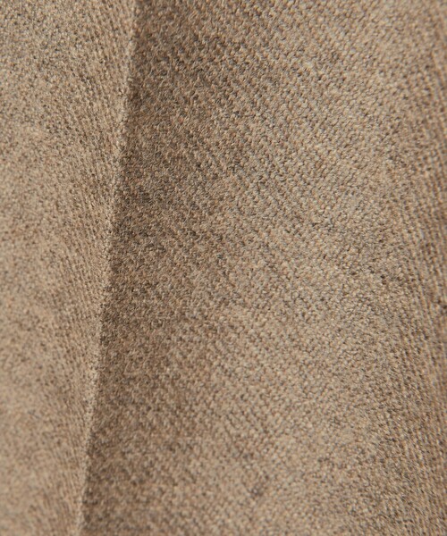 6（ロク）の「＜6(ROKU)＞ウール タック パンツ 25FW（その他パンツ・レディース・ベージュ/ブラック・36/32/38/34）」の4枚目の写真