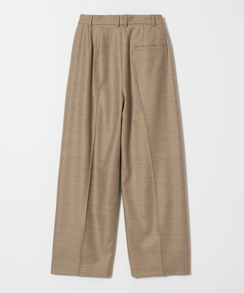 6(ROKU) 25AW タグ付き新品未使用　パンツ 6(ROKU)＞ウール タック パンツ 25FW（その他パンツ）｜6（ロク）の