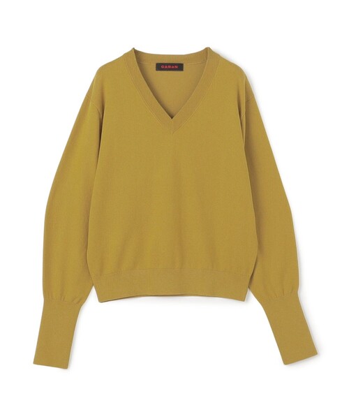 rsaku05 2/3個目 コットンカシミヤストレット Vネックプルオーバー(ニット