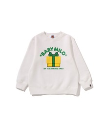 A BATHING APE | BABY MILO & LISA PRESENT BOX CREWNECK SWEATSHIRT(スウェット)