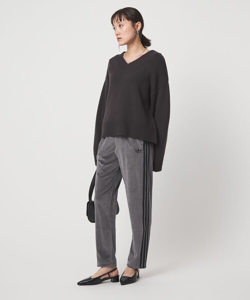adidas Originals（アディダスオリジナルス）の「＜adidas Originals＞ベロア トラックパンツ（その他パンツ・レディース・ダークグレー/ブラック・S/XS）」の19枚目の写真