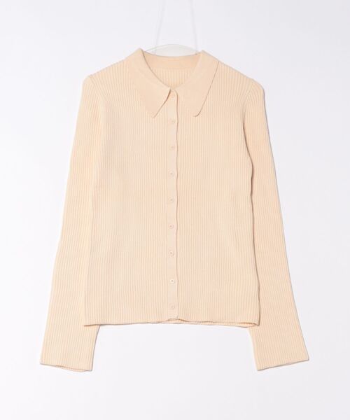 GYDA（ジェイダ）の「ZOZO限定！！リブPOLOニットトップス（ニット/セーター・レディース・アイボリー/レッド/グレー/ブラック・FREE）」の18枚目の写真