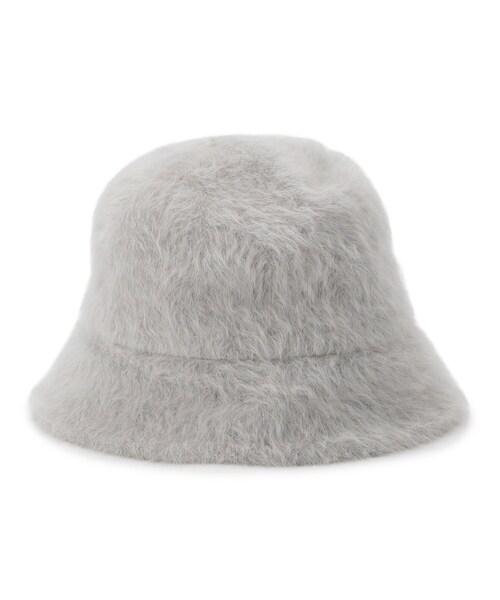 grove（グローブ）の「シャギーハット（ハット・レディース・アイボリー/グレー/ブラック・00）」の6枚目の写真