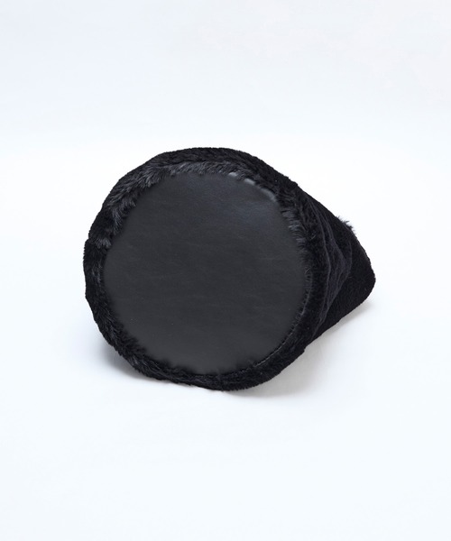 marco masi(マルコマージ)の「【MARCO MASI】エコファーバッグ-ECO-VI BAMBU BAG(ハンドバッグ・レディース・ブラック・FREE)」の5枚目の写真