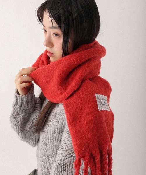 ボリュームフリンジマフラー 590684（マフラー）｜Heather（ヘザー）の