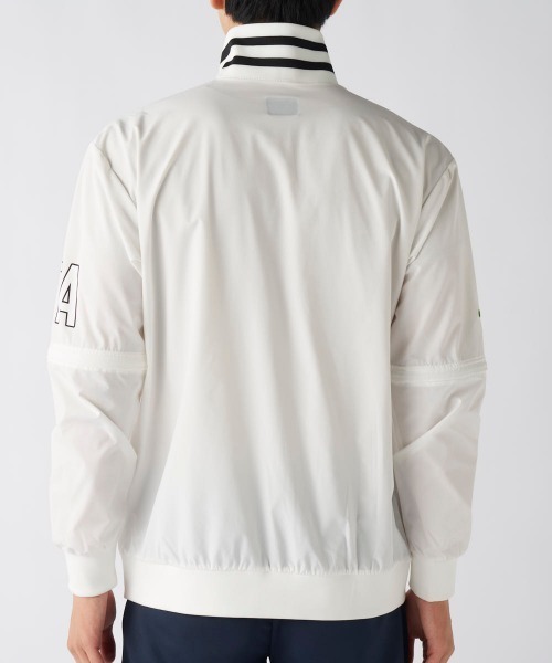Kappa(カッパ)の「【Kappa/カッパ】ウィンドジャケット ゴルフ アウトドア(ブルゾン・メンズ・ホワイト・XX-LARGE)」の9枚目の写真