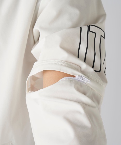 Kappa(カッパ)の「【Kappa/カッパ】ウィンドジャケット ゴルフ アウトドア(ブルゾン・メンズ・ホワイト・XX-LARGE)」の4枚目の写真
