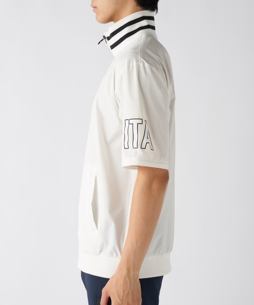 Kappa(カッパ)の「【Kappa/カッパ】ウィンドジャケット ゴルフ アウトドア(ブルゾン・メンズ・ホワイト・XX-LARGE)」の2枚目の写真