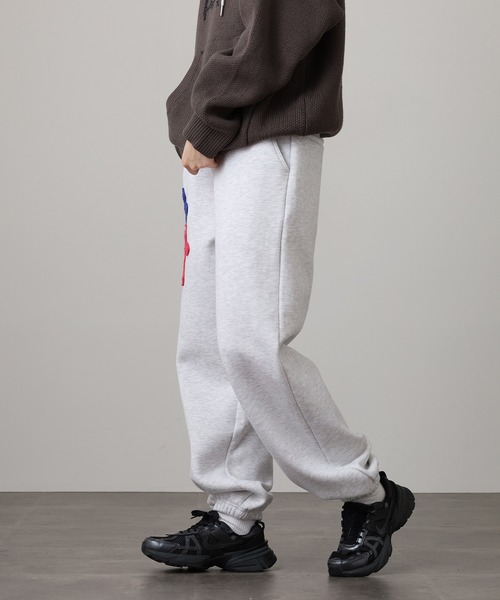 RE730 クロス十字ゆったりパンツ