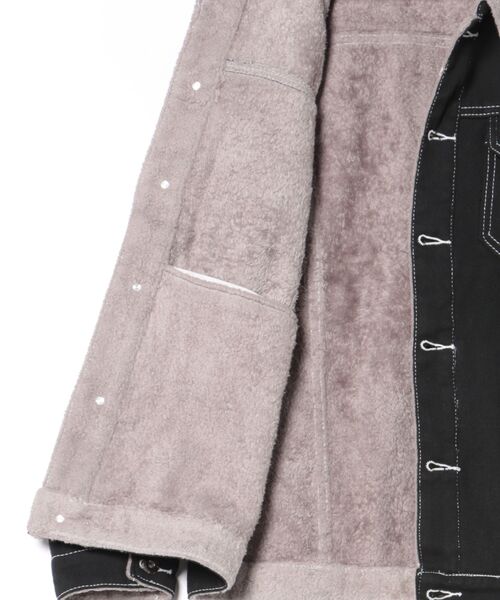 セール】裏ボア デニム Gジャン（デニムジャケット）｜BLANC FICELLE