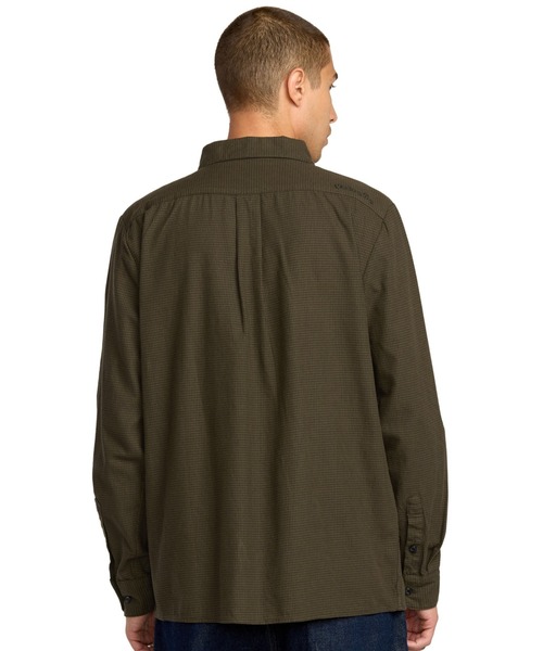 VOLCOM(ボルコム)の「VOLCOM POVJ WORKSHIRT/ボルコムワークスタイル長袖シャツ(シャツ/ブラウス・メンズ・アーミー・SMALL/MEDIUM/LARGE)」の6枚目の写真