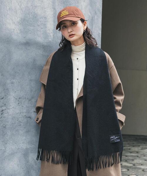 カシミヤミックスウールストール（マフラー）｜SENSE OF PLACE by