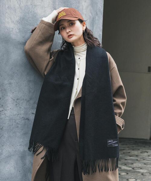 カシミヤミックスウールストール（マフラー）｜SENSE OF PLACE by
