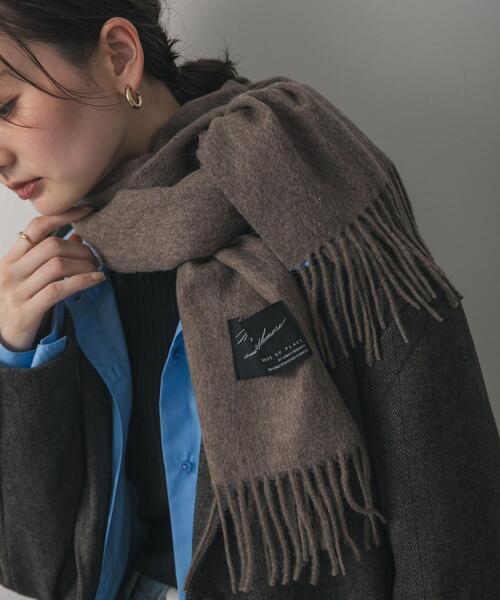 カシミヤミックスウールストール（マフラー）｜SENSE OF PLACE by