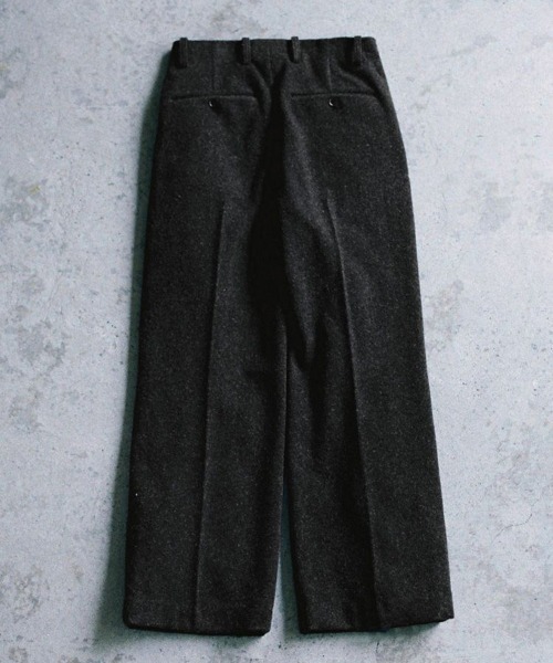 スーツ lidnm WOOL FLEECE SLACKS WOOL FLEECE SLACKS（スラックス）｜LIDNM（リドム）のファッション