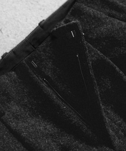 WOOL FLEECE SLACKS（スラックス）｜LIDNM（リドム）のファッション