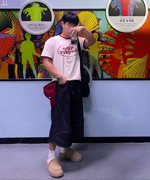 DNSR(ディーエヌエスアール)の「マルチダートバミューダデニムパンツインディゴ(その他パンツ・メンズ・その他・SMALL/MEDIUM/LARGE/X-LARGE)」の18枚目の写真
