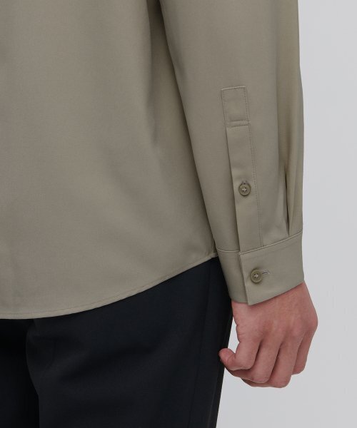MUSINSA STANDARD（ムシンサスタンダード）の「リラックスフィットシルキーシャツ[ダスティベージュ]（シャツ/ブラウス・メンズ・その他・SMALL/MEDIUM/LARGE/X-LARGE/XX-LARGE）」の7枚目の写真