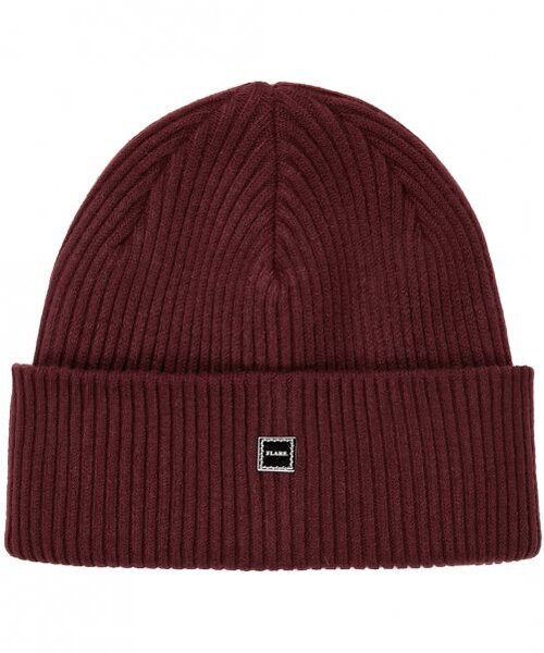 FLAREUP(フレアアップ)の「FLARE Knit Beanie - Burgundy (FL-710)(ニットキャップ/ビーニー・レディース・バーガンディー・FREE)」の3枚目の写真