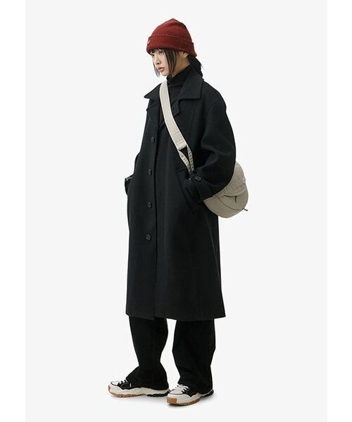 FLAREUP(フレアアップ)の「FLARE Knit Beanie - Burgundy (FL-710)(ニットキャップ/ビーニー・レディース・バーガンディー・FREE)」の6枚目の写真