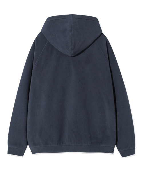 Wacky WiLLy(ワッキーウィリー)の「フリースフードハーフジップネイビー(パーカー・レディース・その他・SMALL/MEDIUM/LARGE/X-LARGE)」の3枚目の写真