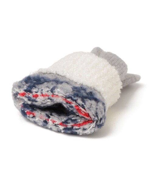 SHIPS（シップス）の「SHIPS KIDS:ジャカード グローブ（手袋・キッズ・ライトグレー/ネイビー・SMALL/MEDIUM）」の3枚目の写真