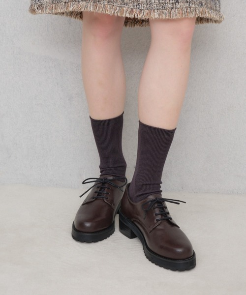 Launa lea(ラウナレア)の「レースアップシューズ(SP036)(その他シューズ・レディース・ブラック/ダークブラウン・22.0cm/22.5cm/23.0cm/23.5cm/24.0cm/24.5cm/25.0cm)」の9枚目の写真