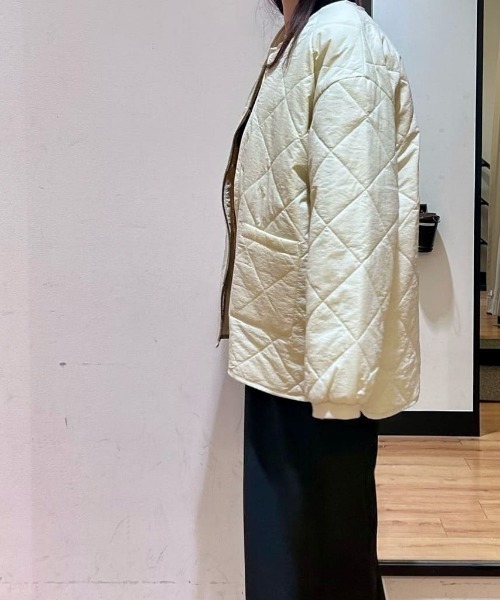 セール】【HONEYSUCKLE ROSE】中綿キルティングジャケット (軽量