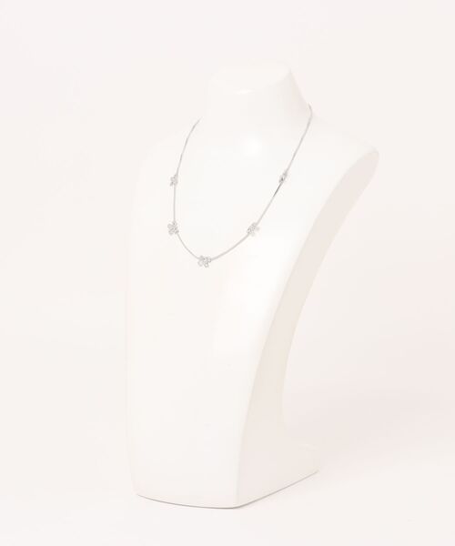 EMODA（エモダ）の「リボンチェーンネックレス（ネックレス・レディース・シルバー/ゴールド・FREE）」の3枚目の写真